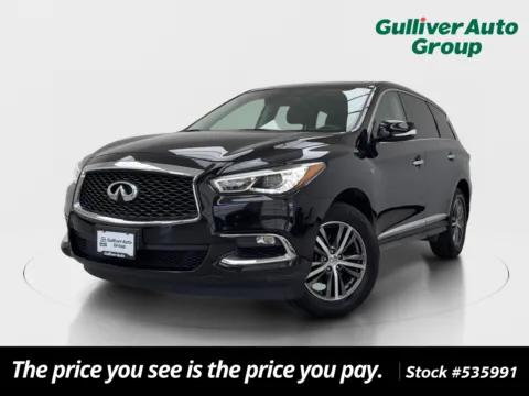 Black 2020 INFINITI QX60 PURE for sale in Plano, TX