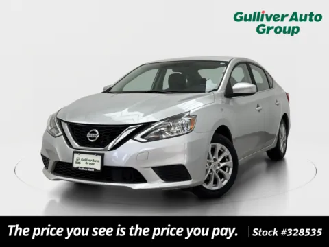 Silver 2019 Nissan Sentra SV for sale in Plano, TX