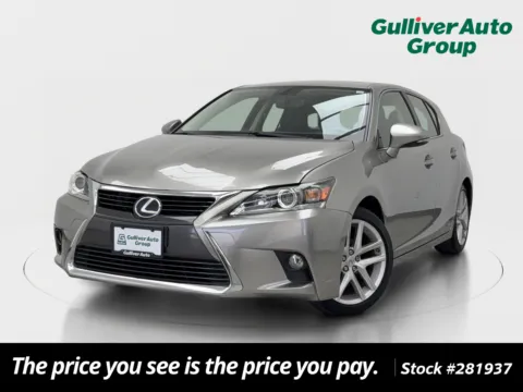 Silver 2017 Lexus CT 200h for sale in Plano, TX
