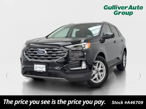 Black 2022 Ford Edge SEL for sale in Plano, TX