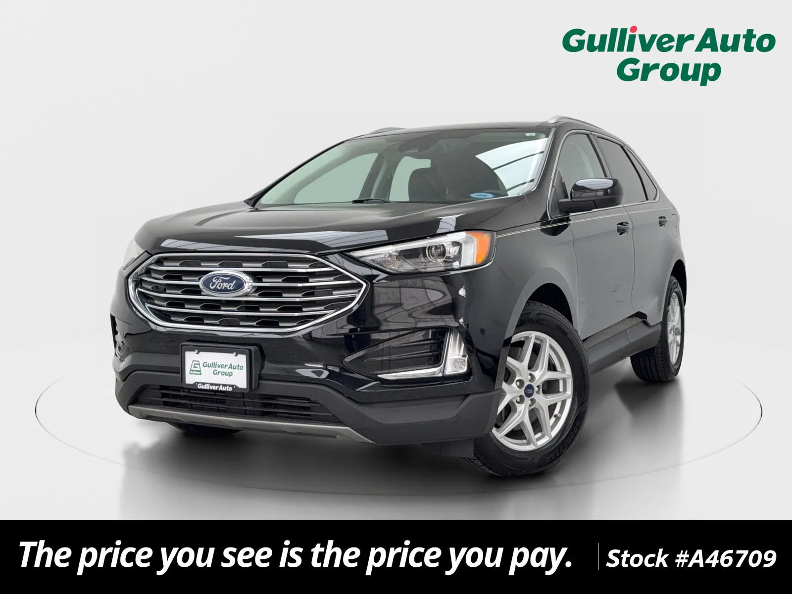 Black 2022 Ford Edge SEL for sale in Plano, TX