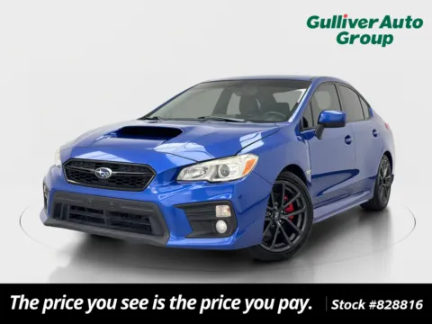 Blue 2019 Subaru WRX Premium for sale in Plano, TX