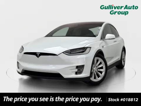 White 2016 Tesla Model X 75D for sale in Plano, TX