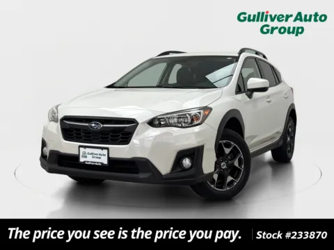 White 2018 Subaru Crosstrek 2.0i Premium for sale in Plano, TX