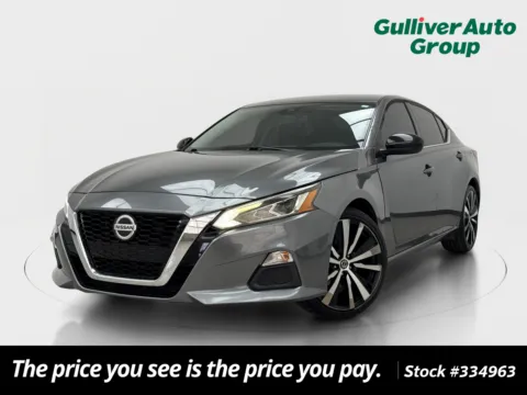 Gray 2022 Nissan Altima 2.5 SR for sale in Plano, TX