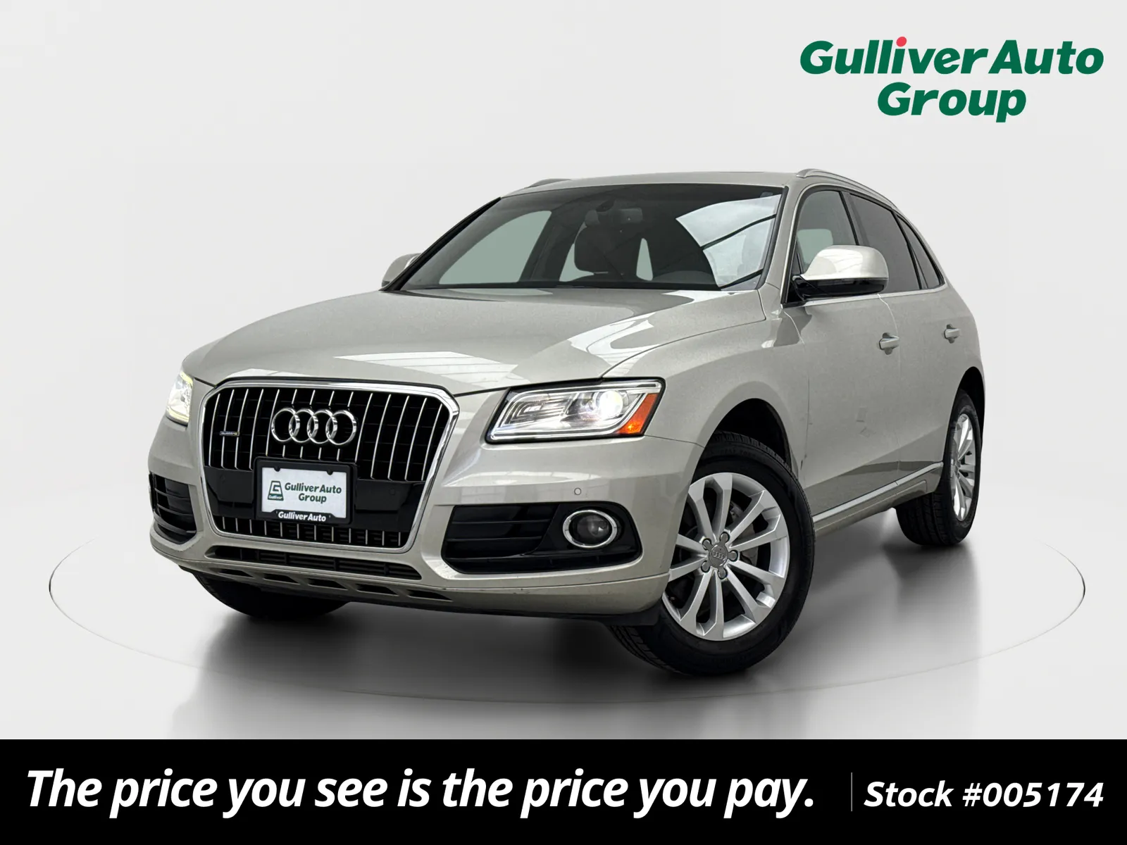 Silver 2016 Audi Q5 2.0T Premium Plus for sale in Plano, TX