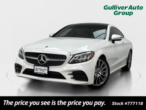 White 2019 Mercedes-Benz C-Class C 300 for sale in Plano, TX
