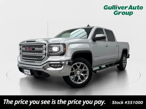 Silver 2018 GMC Sierra 1500 SLT for sale in Plano, TX