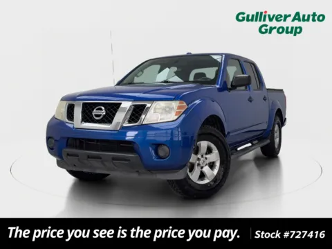 Blue 2013 Nissan Frontier SV for sale in Plano, TX