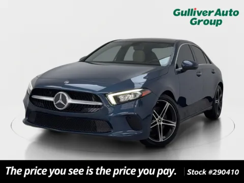 Blue 2021 Mercedes-Benz A-Class A 220 for sale in Plano, TX