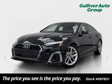 Black 2024 Audi A5 Sportback 45 S line Premium Plus for sale in Plano, TX