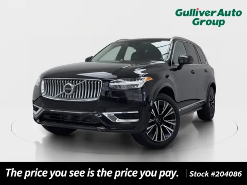 Black 2024 Volvo XC90 Recharge Plug-In Hybrid T8 Plus Bright Theme 7 Passenger for sale in Plano, TX