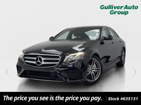 Black 2019 Mercedes-Benz E-Class E 300 for sale in Plano, TX