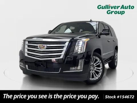 Black 2019 Cadillac Escalade Platinum Edition for sale in Plano, TX