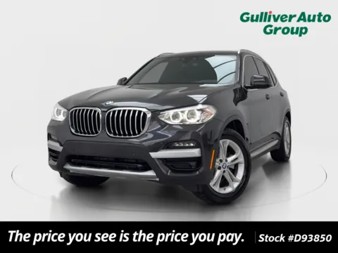 Gray 2021 BMW X3 sDrive30i for sale in Plano, TX