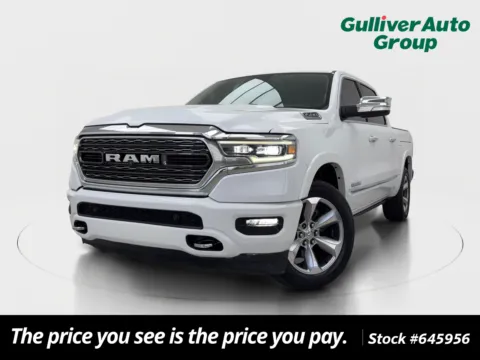 White 2021 Ram 1500 Limited for sale in Plano, TX