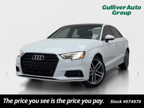 White 2020 Audi A3 2.0T Premium for sale in Plano, TX