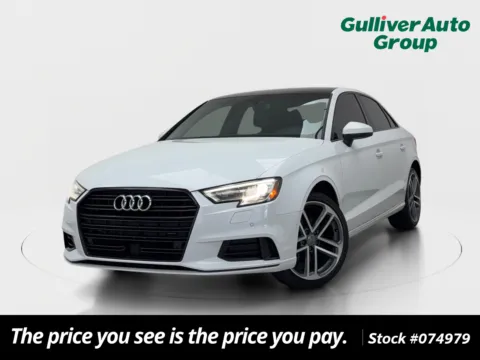 White 2020 Audi A3 2.0T Premium for sale in Plano, TX