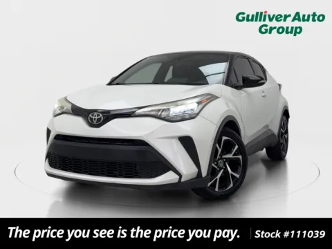 White 2020 Toyota C-HR XLE for sale in Plano, TX