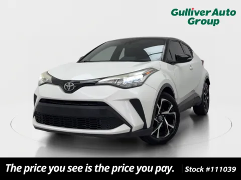White 2020 Toyota C-HR XLE for sale in Plano, TX
