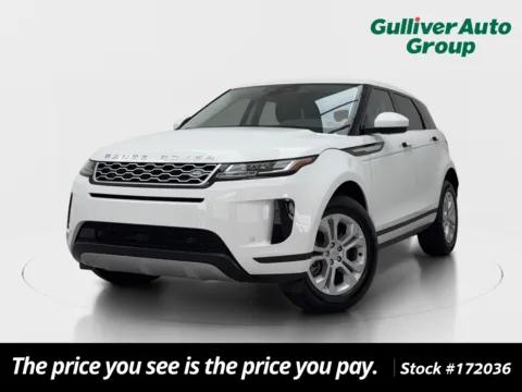 White 2022 Land Rover Range Rover Evoque S for sale in Plano, TX