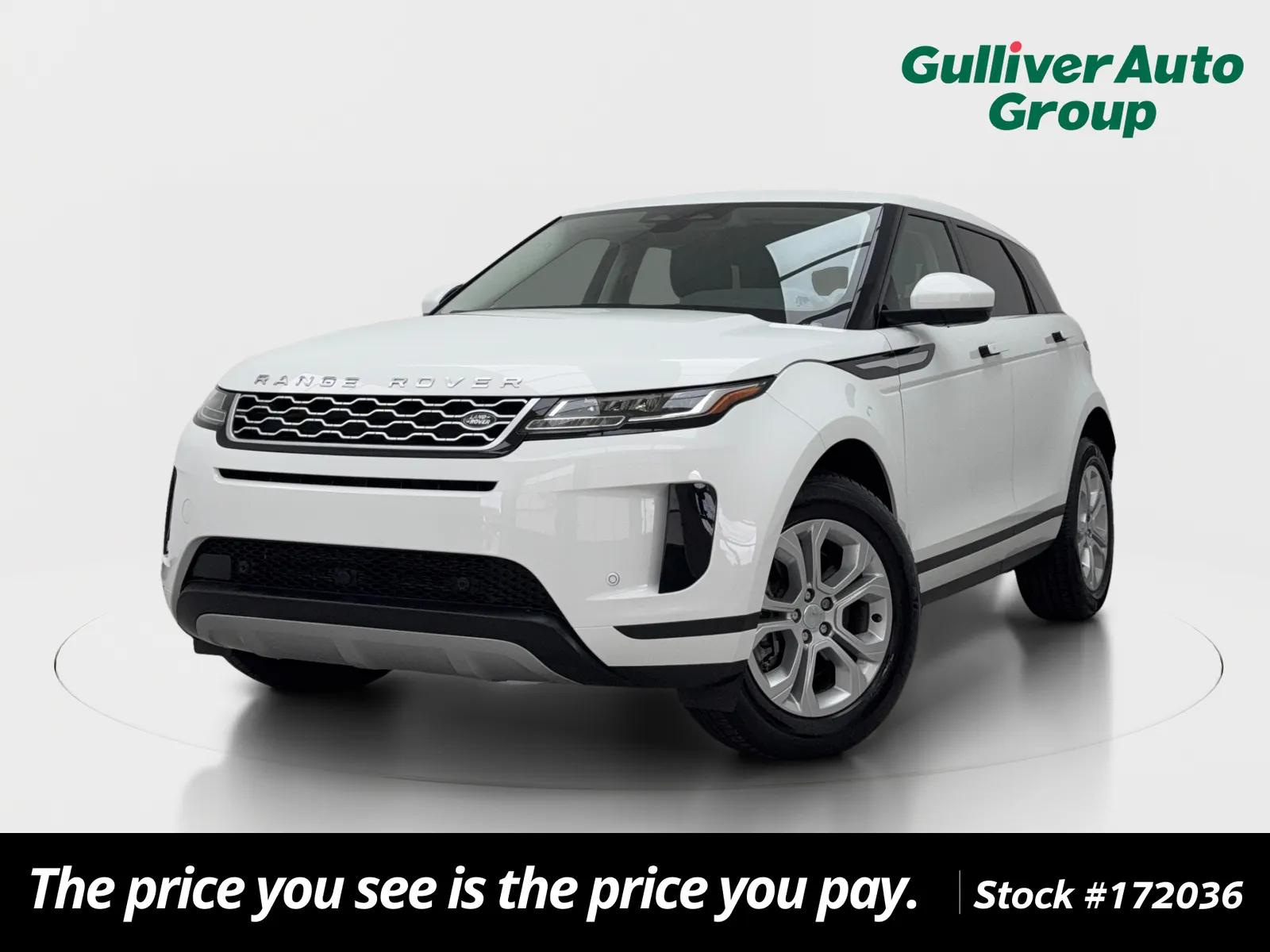 White 2022 Land Rover Range Rover Evoque S for sale in Plano, TX