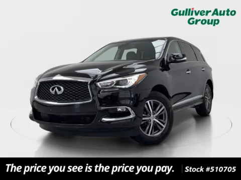 Black 2020 INFINITI QX60 PURE for sale in Plano, TX
