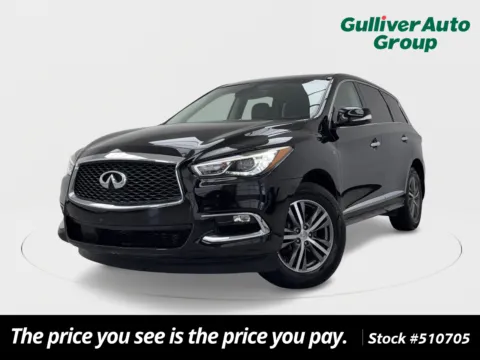 Black 2020 INFINITI QX60 PURE for sale in Plano, TX