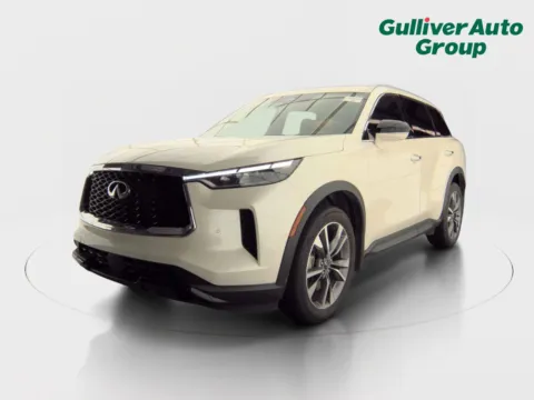 White 2024 INFINITI QX60 LUXE for sale in Plano, TX