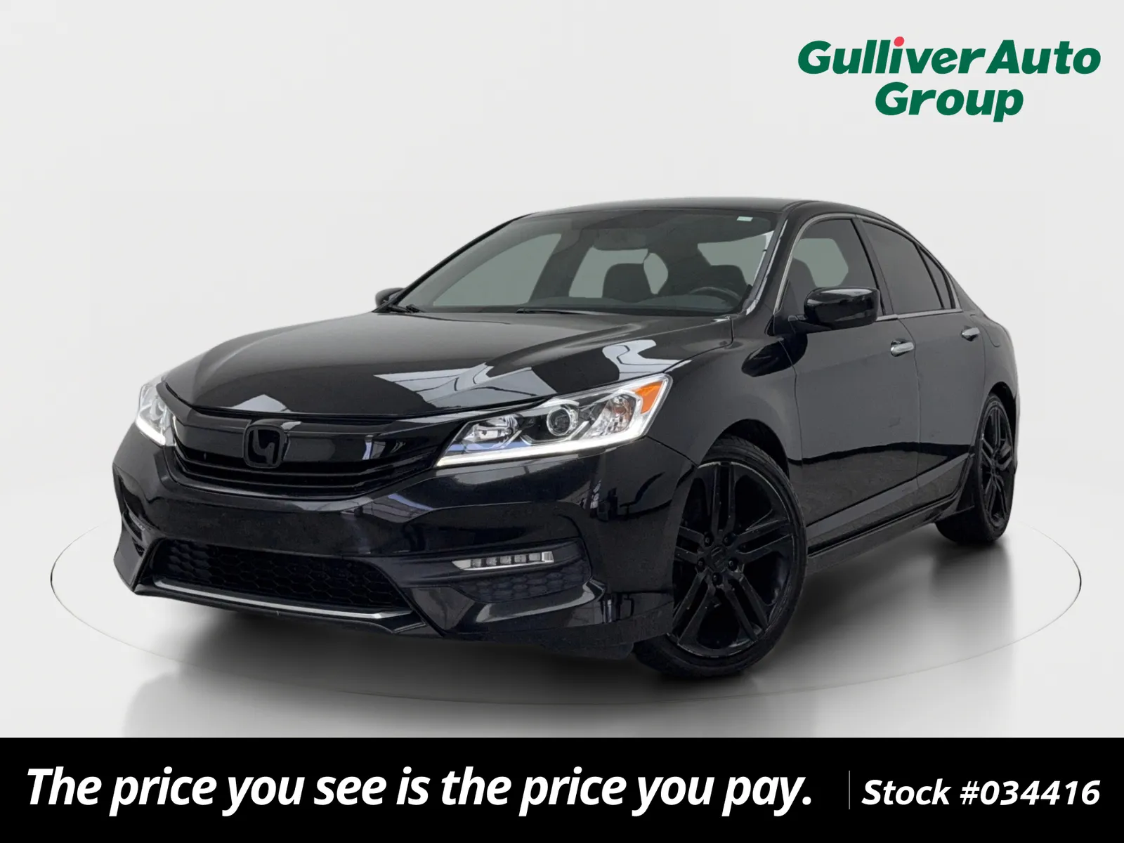 Black 2016 Honda Accord Sport for sale in Plano, TX