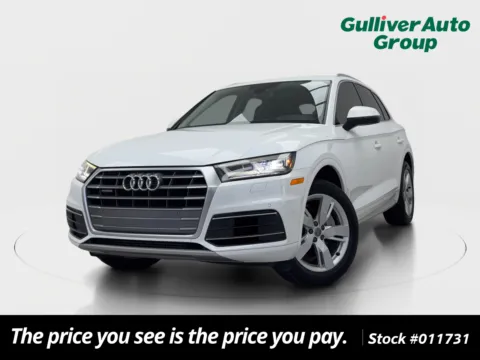White 2018 Audi Q5 Tech Premium Plus for sale in Plano, TX
