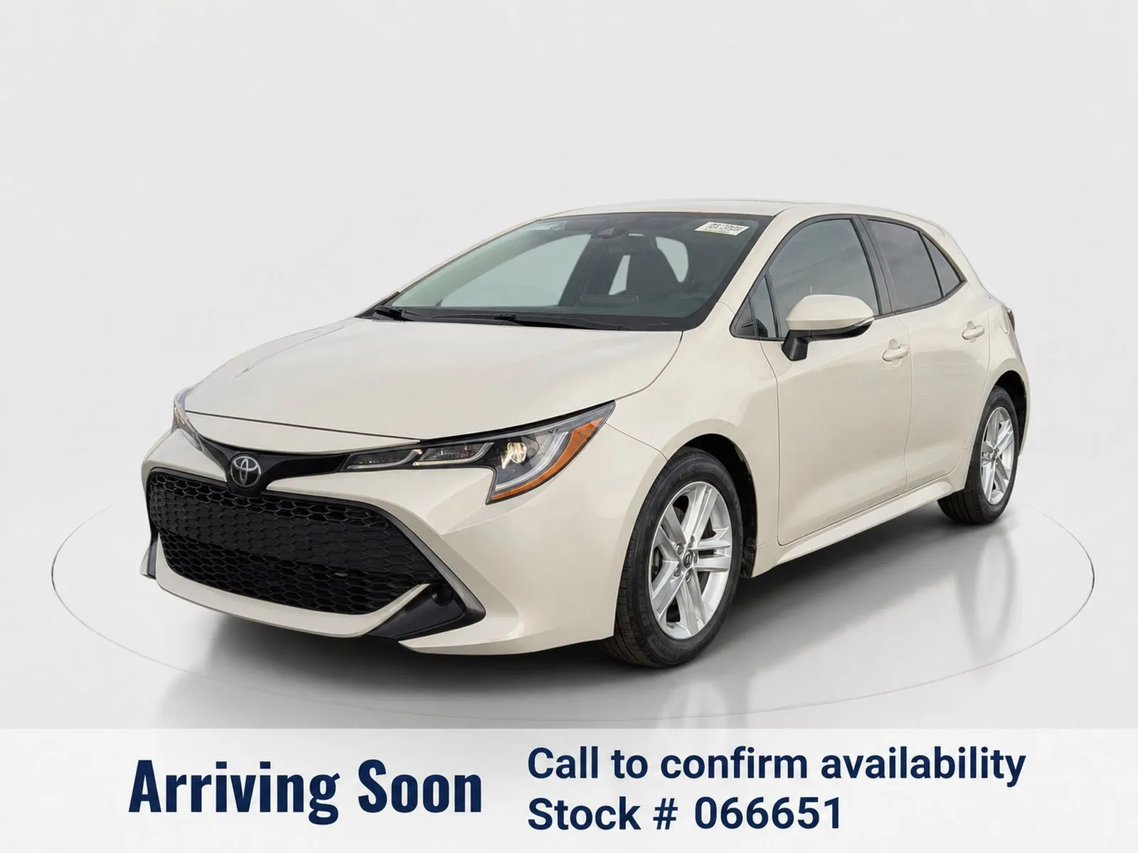 White 2019 Toyota Corolla Hatchback SE for sale in Plano, TX
