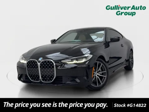 Black 2021 BMW 4 Series 430i for sale in Plano, TX