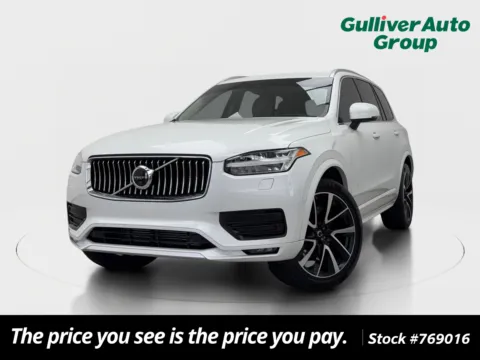White 2021 Volvo XC90 T6 Momentum for sale in Plano, TX