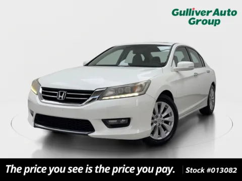 White 2014 Honda Accord Touring for sale in Plano, TX
