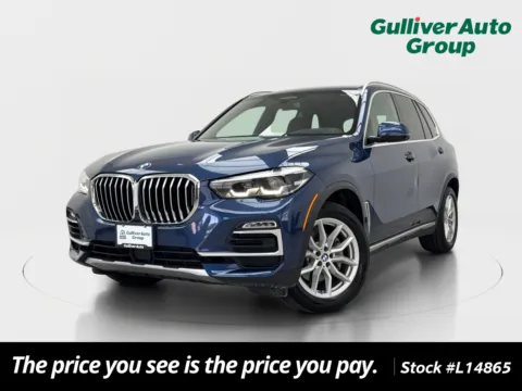 Blue 2019 BMW X5 xDrive40i for sale in Plano, TX