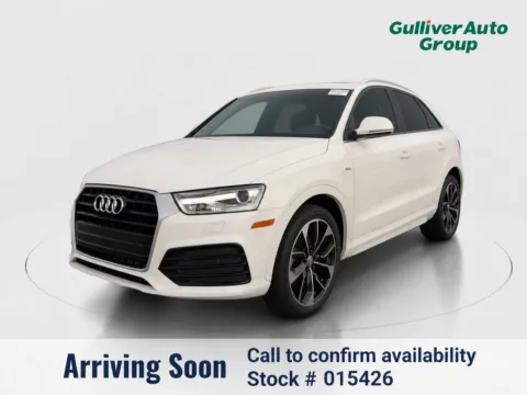 White 2018 Audi Q3 2.0T Premium for sale in Plano, TX