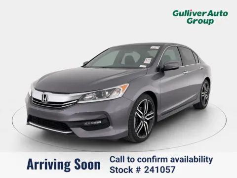 Gray 2016 Honda Accord Sport for sale in Plano, TX