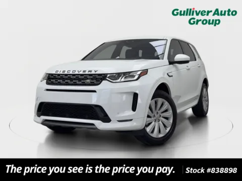 White 2020 Land Rover Discovery Sport S R-Dynamic for sale in Plano, TX