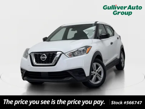 White 2020 Nissan Kicks S for sale in Plano, TX