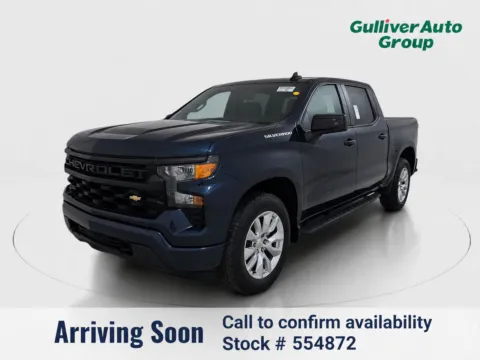 Blue 2022 Chevrolet Silverado 1500 Custom for sale in Plano, TX