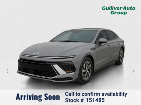 Photos of 2026 Hyundai Sonata Hybrid Blue for sale in Plano, TX at Gulliver Auto Group