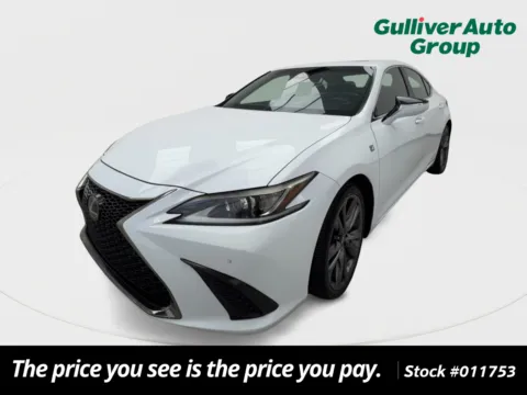 White 2019 Lexus ES 350 F Sport for sale in Plano, TX