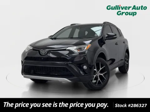 Black 2016 Toyota RAV4 SE for sale in Plano, TX