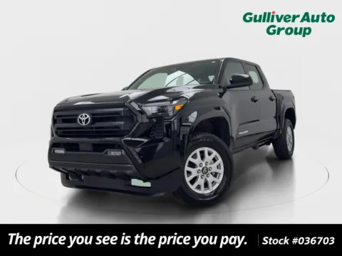 Black 2024 Toyota Tacoma SR5 for sale in Plano, TX
