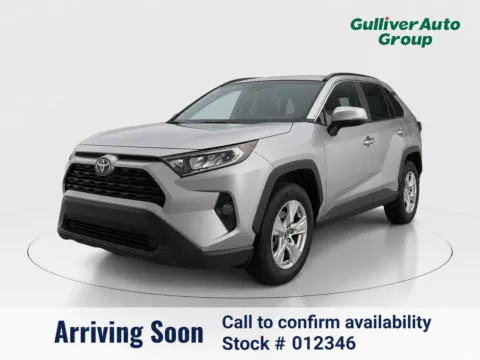 Silver 2019 Toyota RAV4 XLE for sale in Plano, TX