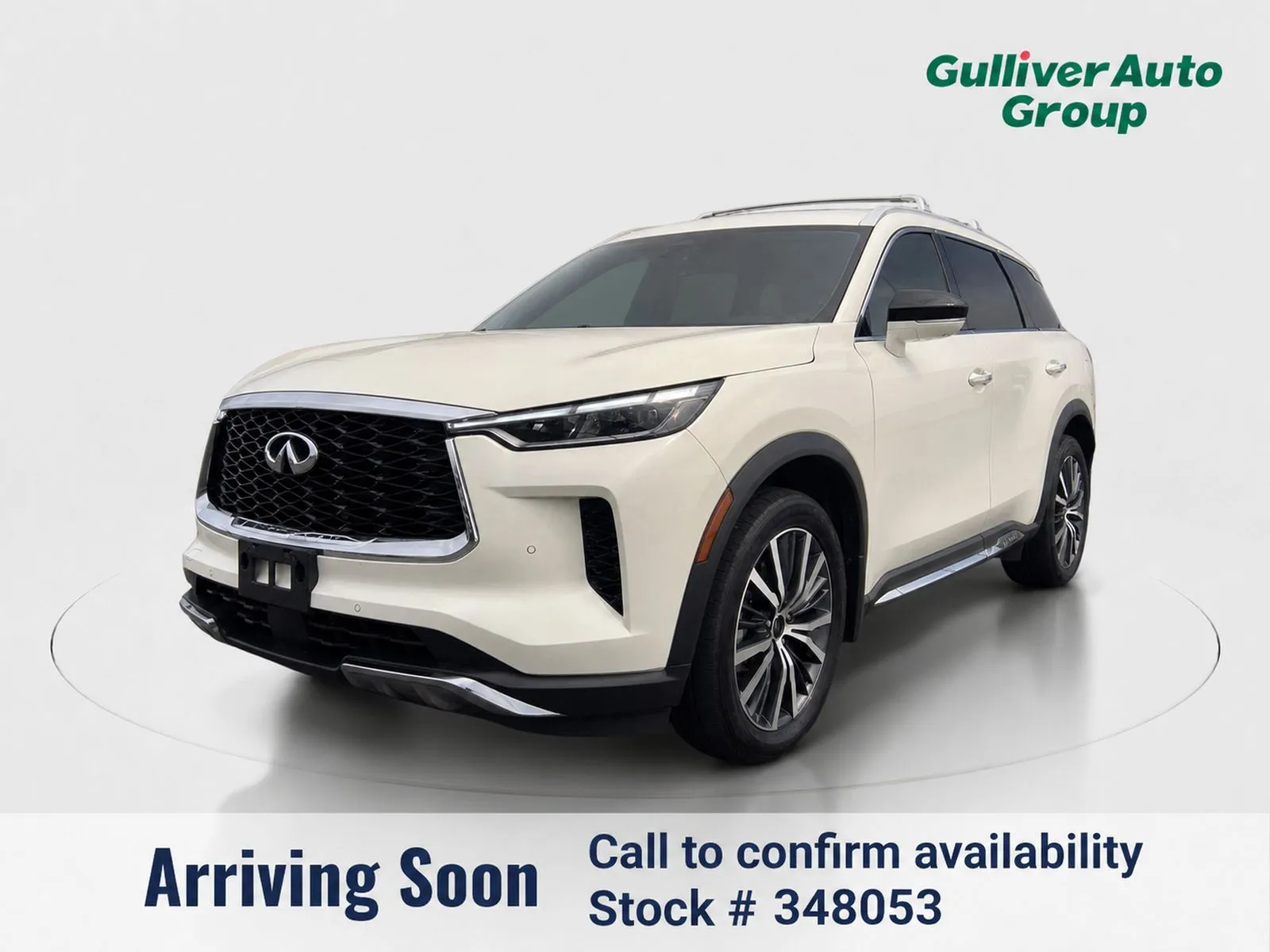 White 2023 INFINITI QX60 Sensory for sale in Plano, TX