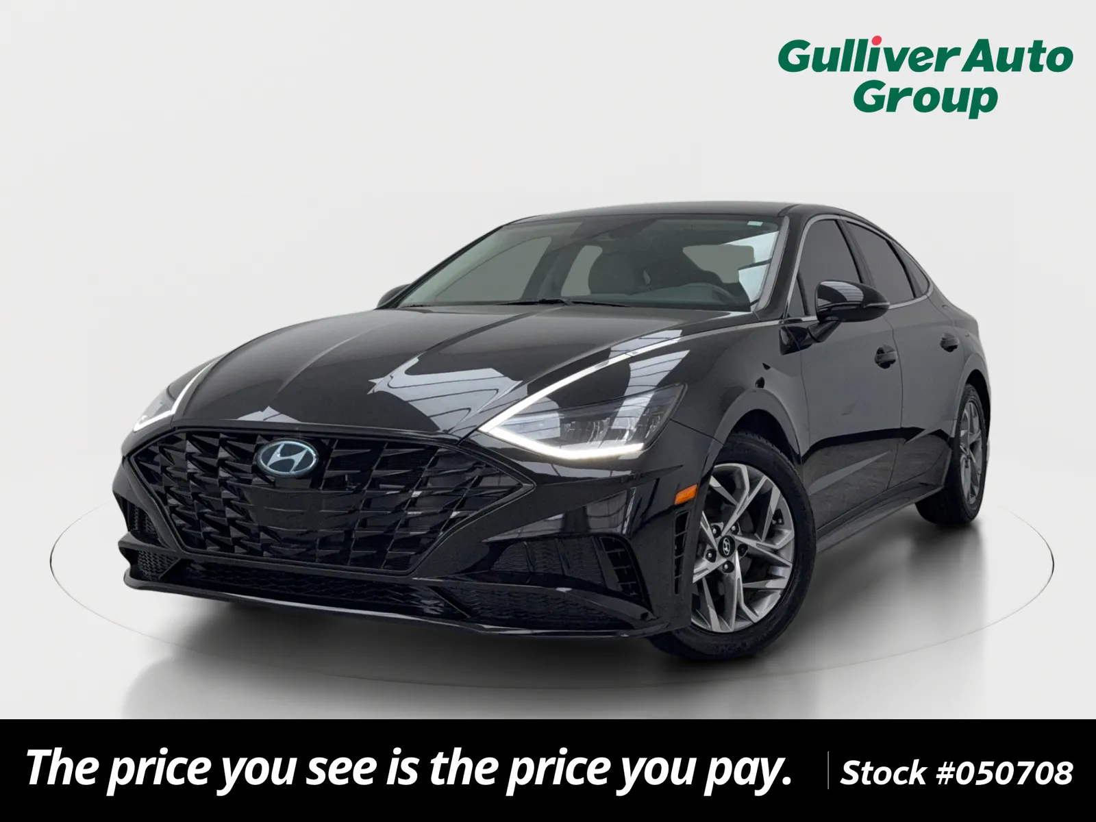 Black 2020 Hyundai Sonata SEL for sale in Plano, TX