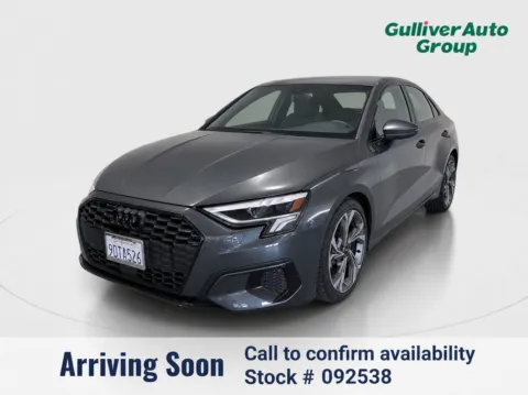 Silver 2022 Audi A3 40 Premium Plus for sale in Plano, TX
