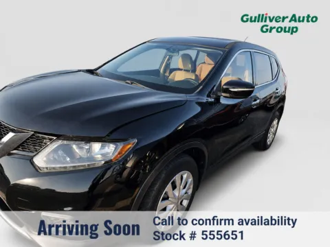 Black 2015 Nissan Rogue S for sale in Plano, TX